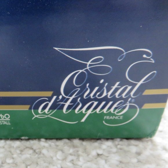 NIB Vintage 1991 Lead Crystal Candy Nut Dishes - Picture 6 of 7